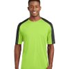 Personalized Sport-Tek Competitor Sleeve-Blocked Tee