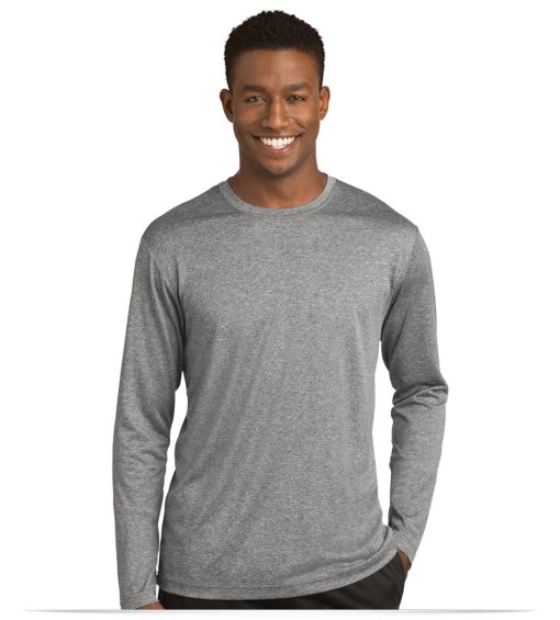 Customize Sport-Tek Long Sleeve Heather Contender Tee