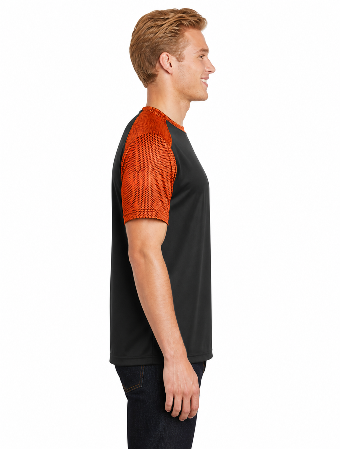 Sport-Tek CamoHex Colorblock Tee - Image 2