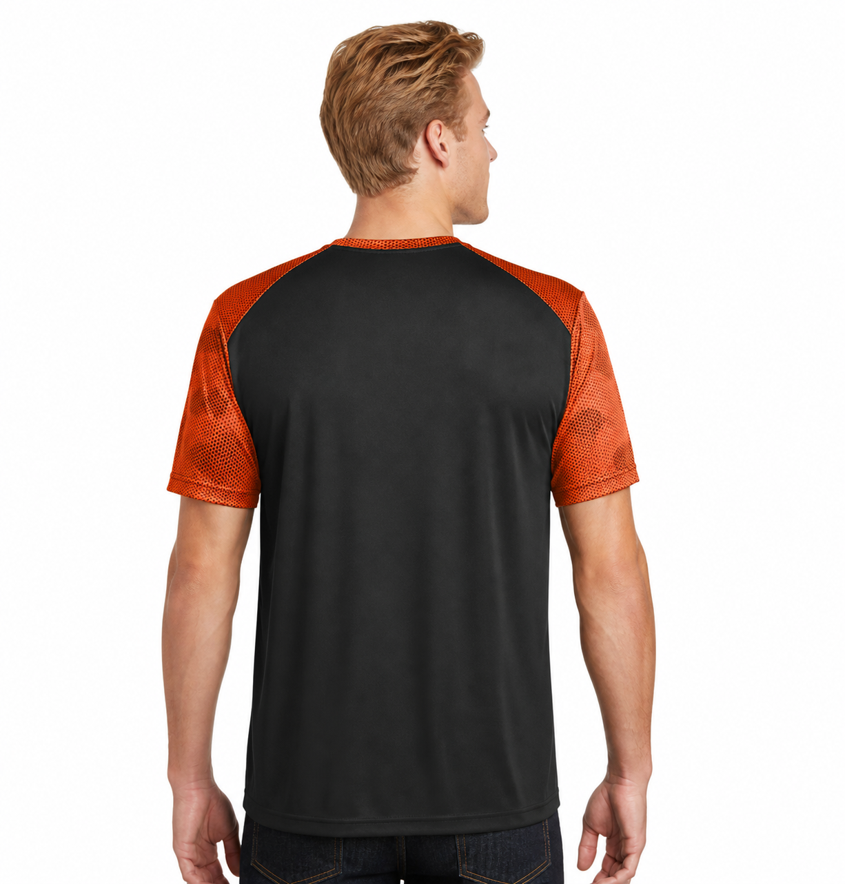 Sport-Tek CamoHex Colorblock Tee - Image 4