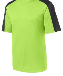 Alternative view of Sport-Tek Competitor Sleeve-Blocked Tee