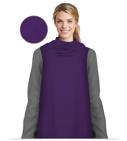 Letterman Blanket with Sleeves