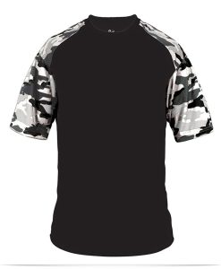 Custom Badger Sport Youth Camo Sport Tee
