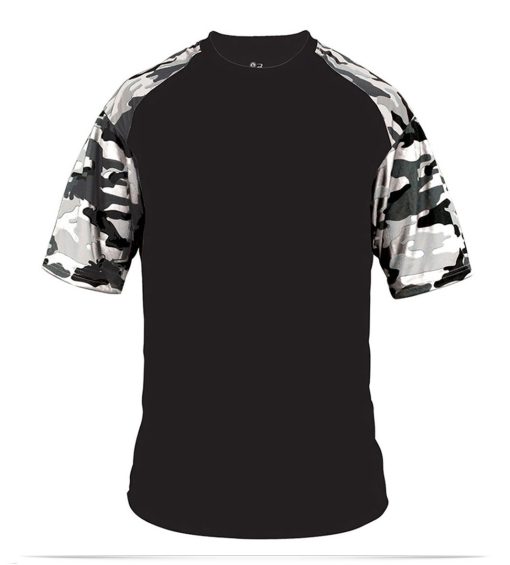 Custom Badger Sport Youth Camo Sport Tee