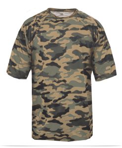 Custom Badger Sport Adult Camo Tee