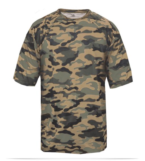 Custom Badger Sport Adult Camo Tee