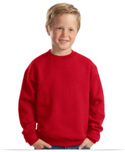 Custom Jerzees Youth Crewneck Sweatshirt