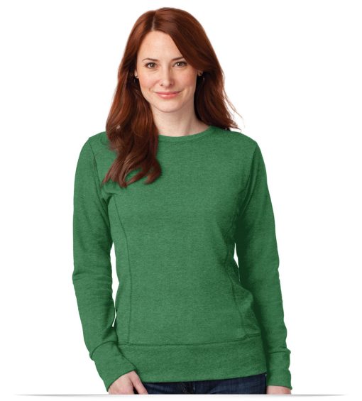Embroidered Anvil Ladies Crewneck Sweatshirt
