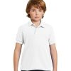 Customize Gildan Youth DryBlend Pique Sport Shirt