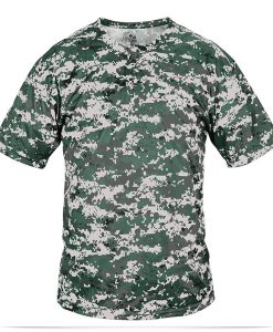 Custom Badger Sport Two-Button Camo Jersey