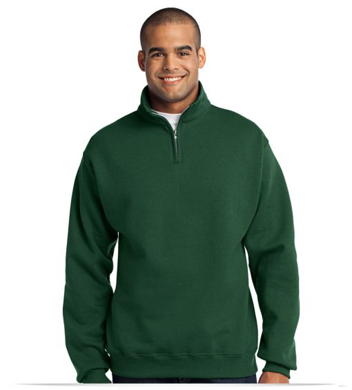 Custom JERZEES NuBlend 1/4-Zip Cadet Collar Sweatshirt