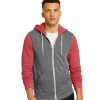Alternative Colorblock Rocky Eco-Fleece Zip Hoodie