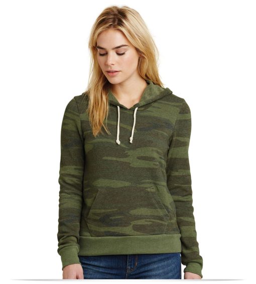 Embroidered Alternative Athletics Eco-Fleece Pullover Hoodie