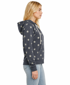 Alternative view of Alternative Ladies Camo Fleece Zip Hoodie