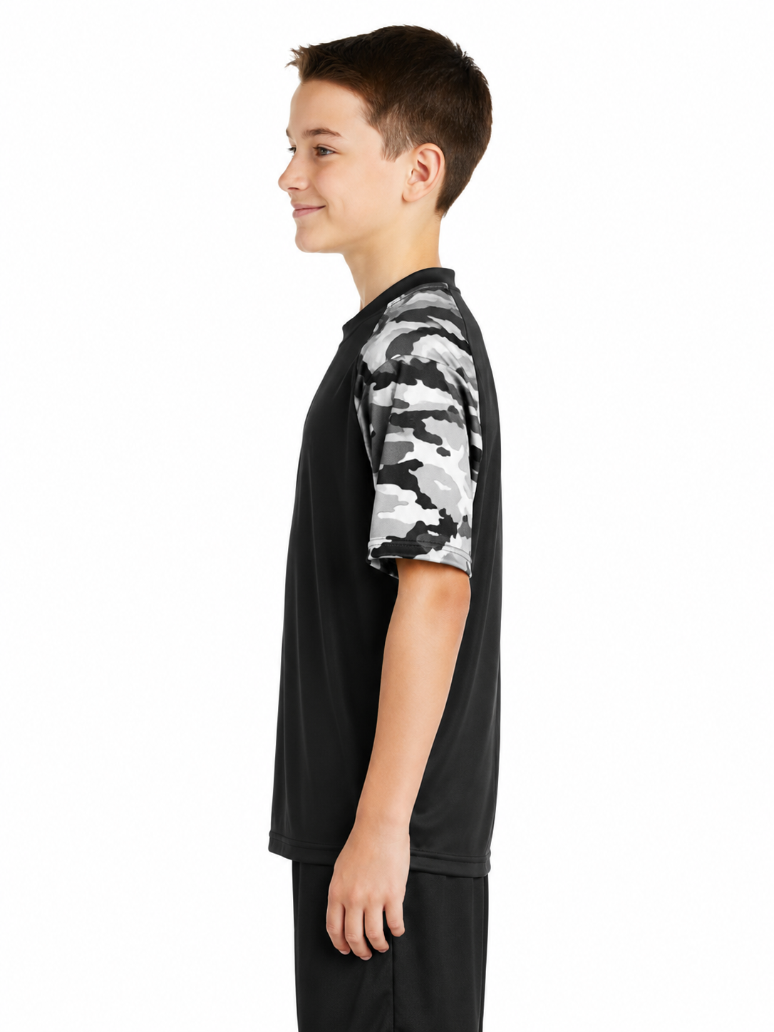 Badger Sport Youth Camo Sport Tee - Image 3