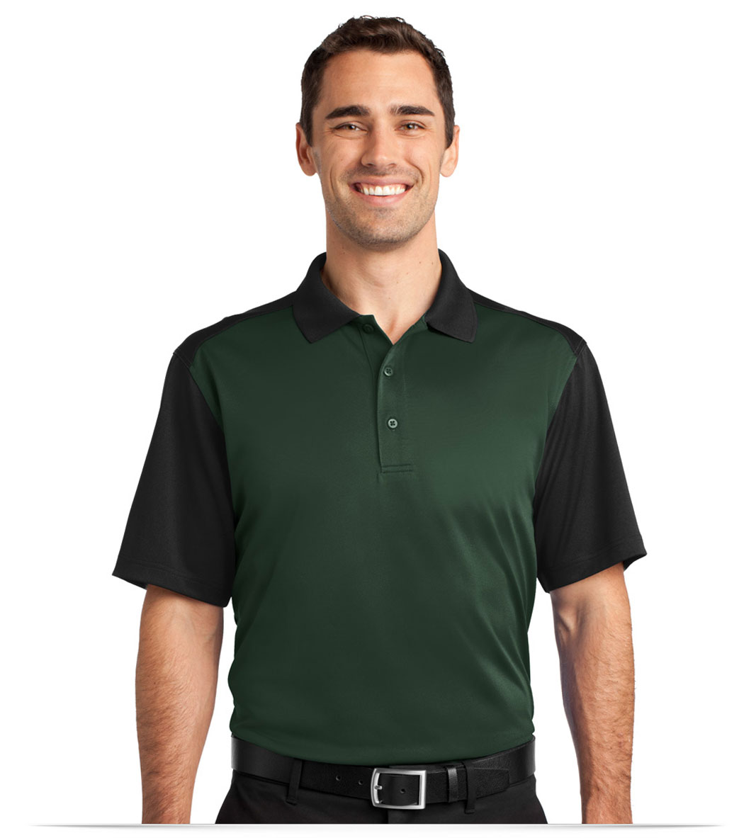 Custom Corner Stone Snag-Proof Blocked Polo With Logo | AllStar