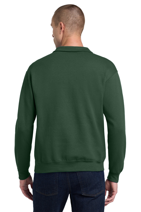 JERZEES NuBlend 1/4-Zip Cadet Collar Sweatshirt - Image 4