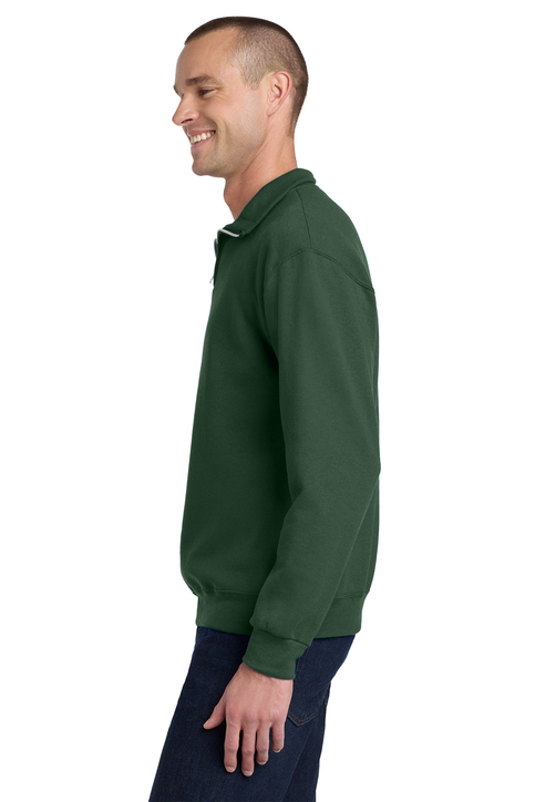 JERZEES NuBlend 1/4-Zip Cadet Collar Sweatshirt - Image 3