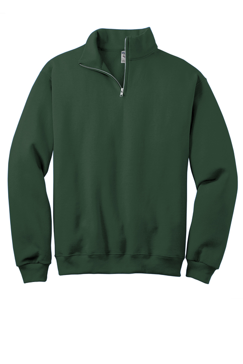 JERZEES NuBlend 1/4-Zip Cadet Collar Sweatshirt - Image 2