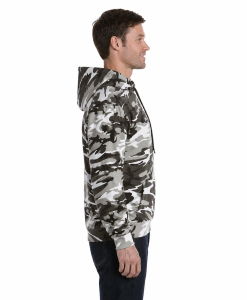 Alternative view of Code Five Camouflage Pullover Hooded Sweatshirt