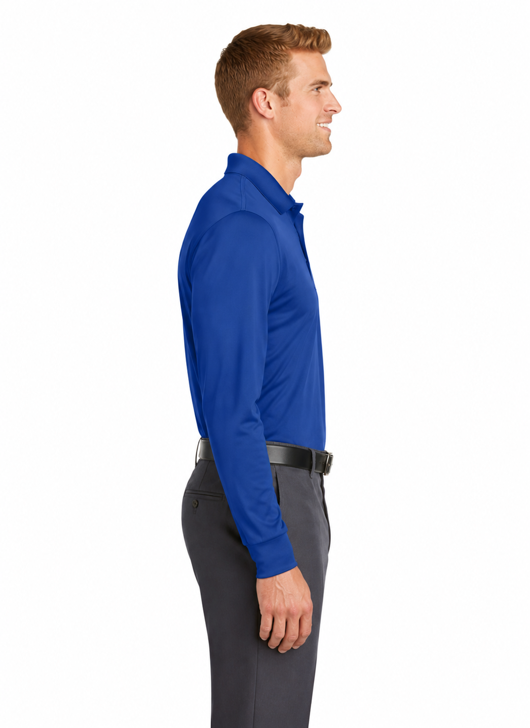 Corner Stone Snag-Proof Long Sleeve Polo - Image 2