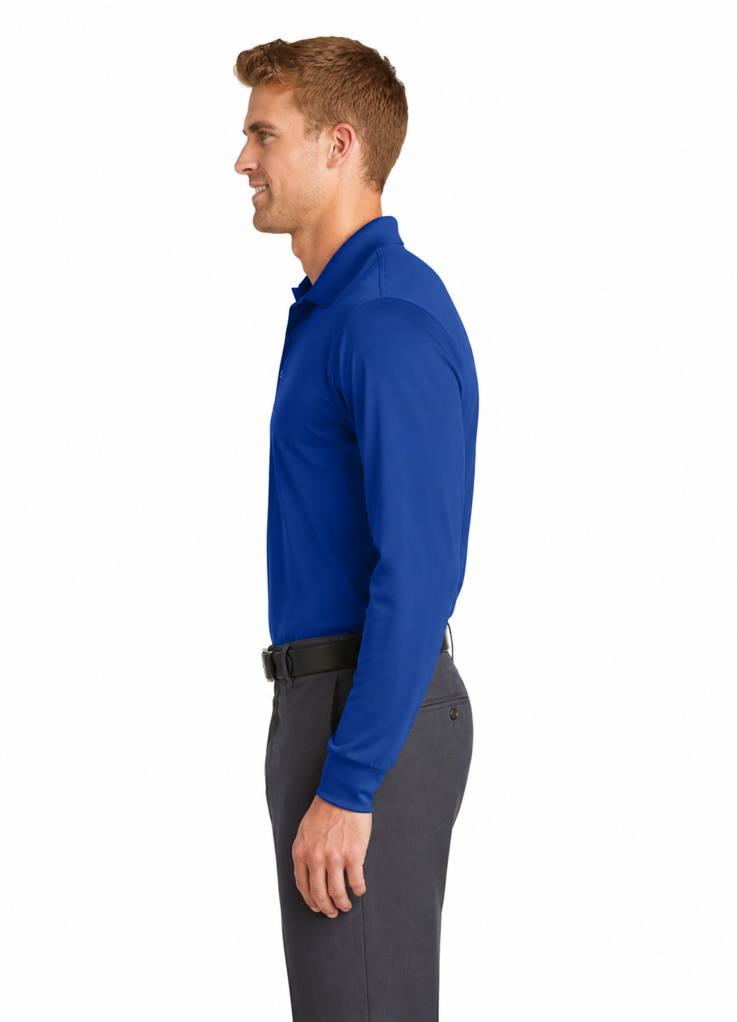 Corner Stone Snag-Proof Long Sleeve Polo - Image 3