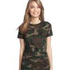 District Ladies Camo Crew Tee