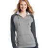 Customize District Lightweight Fleece Raglan Hoodie