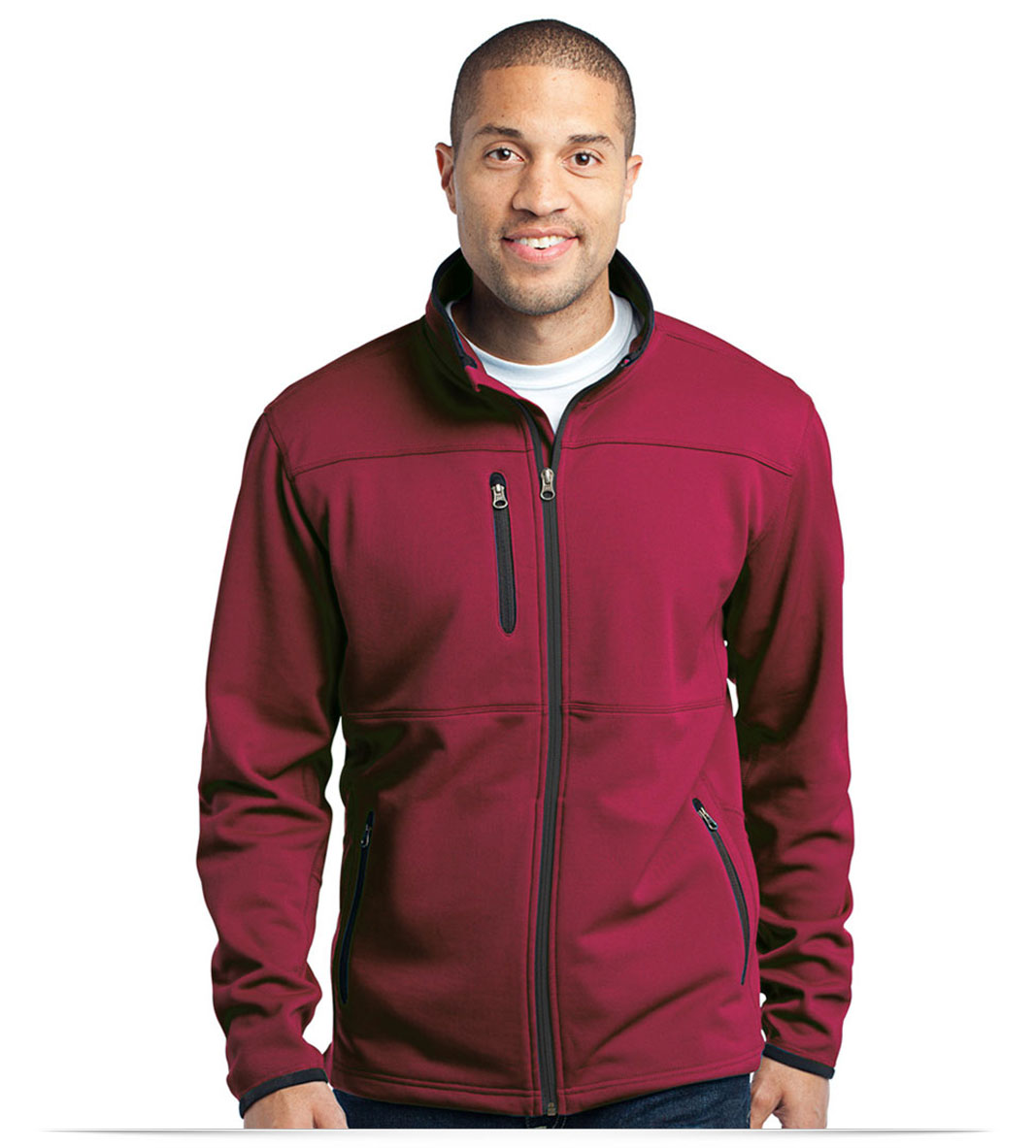 Custom Logo Pique Fleece Jacket Custom Logo Pique Fleece Jacket