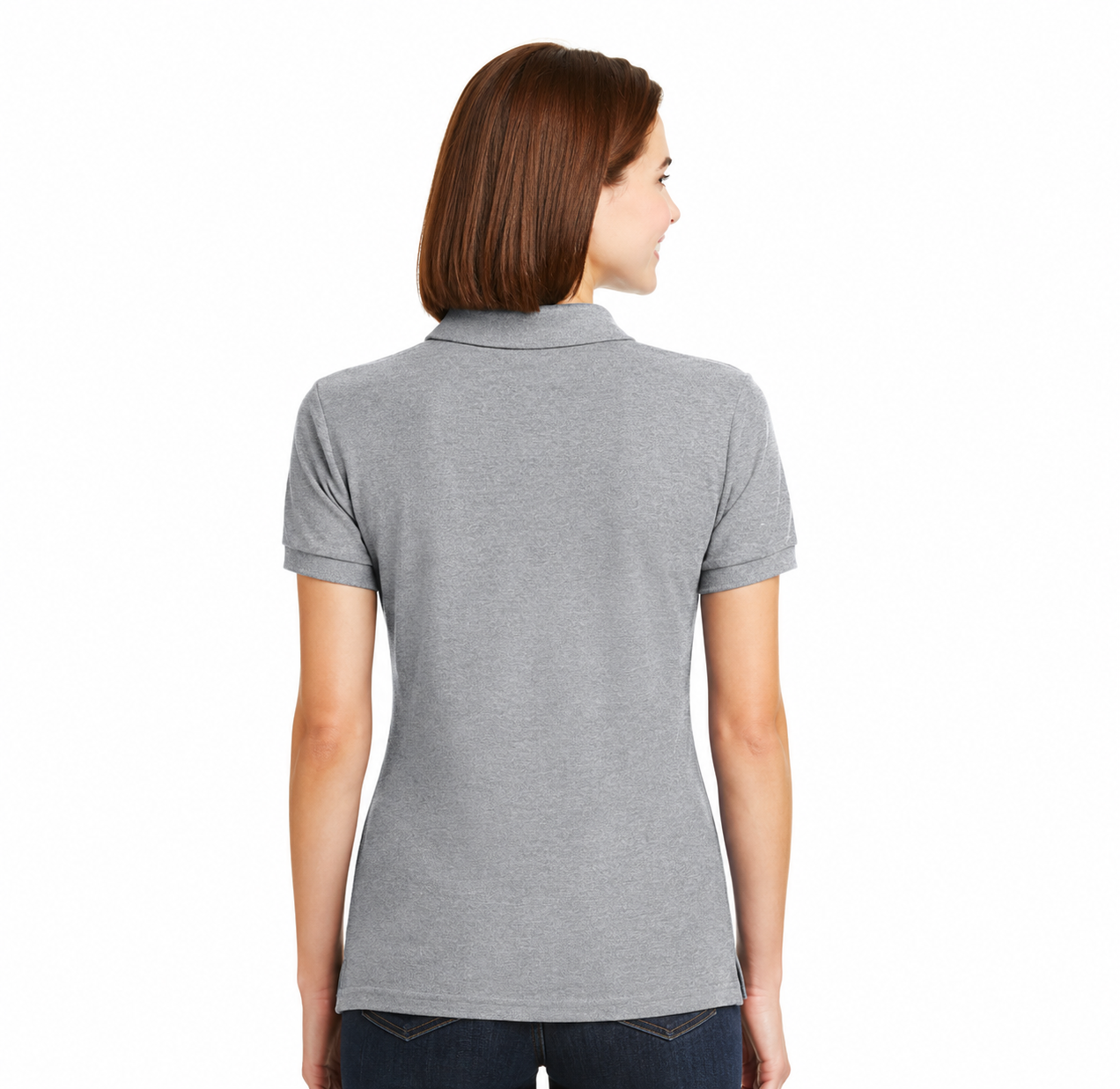 Gildan Ladies Pique Sport Shirt - Image 4