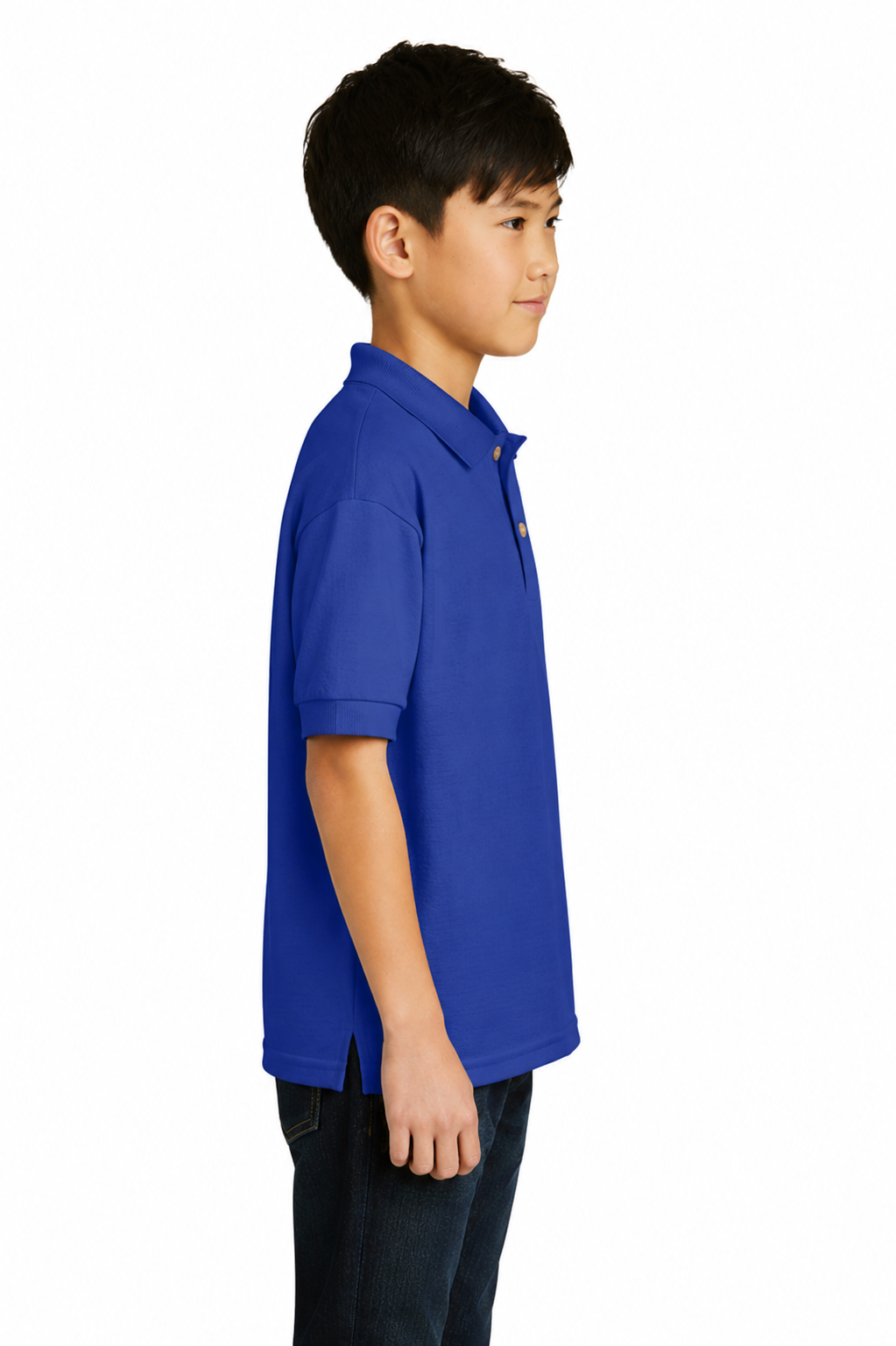 Gildan Youth Jersey Knit Sport Shirt - Image 2