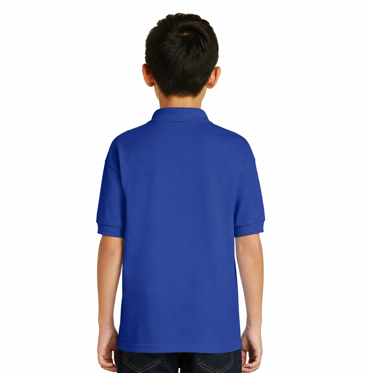 Gildan Youth Jersey Knit Sport Shirt - Image 4