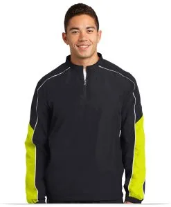 Design Sport-Tek Piped Colorblock 1/4-Zip Wind Shirt