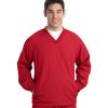 Custom Sport-Tek V-Neck Raglan Wind Shirt