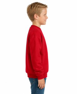 Alternative view of Jerzees Youth Crewneck Sweatshirt