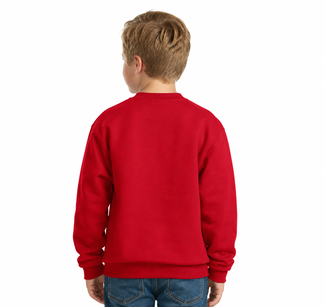 Jerzees Youth Crewneck Sweatshirt - Image 4