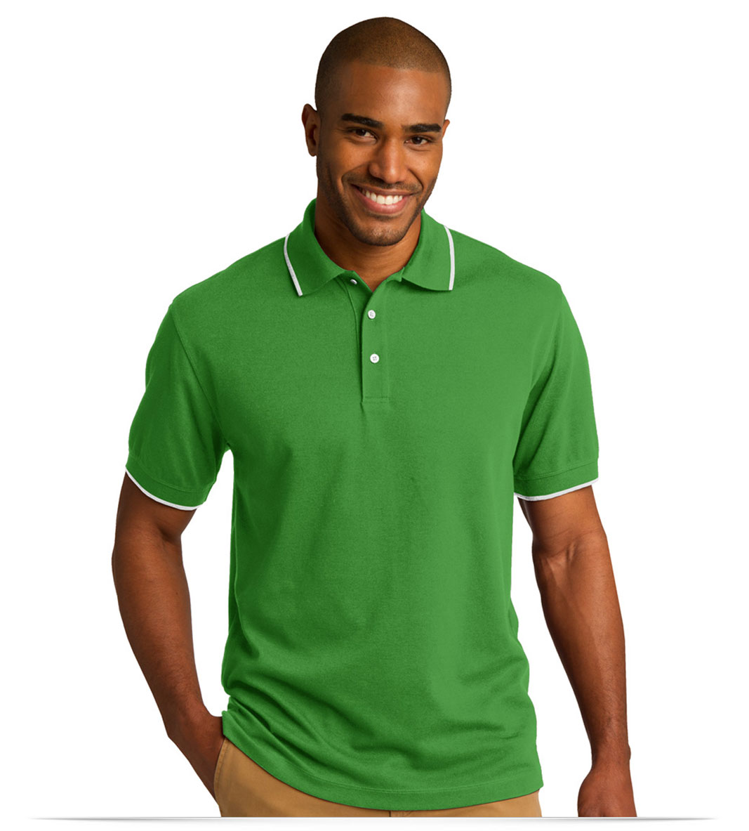Customize Port Authority Rapid Dry Tipped Polo