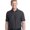 Personalized Port Authority Horizontal Texture Polo