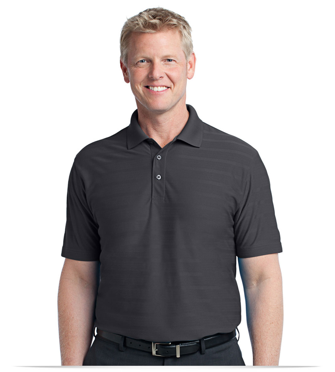 Personalized Port Authority Horizontal Texture Polo Personalized Port Authority Horizontal Texture Polo