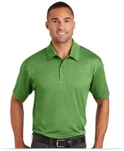 Customize Port Authority Trace Heather Polo