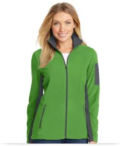 Embroidered Port Authority Ladies Summit Fleece Full-Zip Jacket