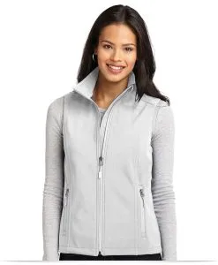 Embroidered Port Authority Ladies Core Soft Shell Vest