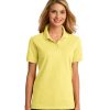 Customize Ladies Ring Spun Pique Polo