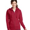 Customize Port and Company Ladies Classic Full-Zip Hoodie