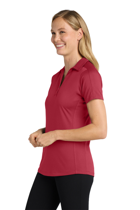 Port Authority Ladies Diamond Jacquard Polo - Image 3
