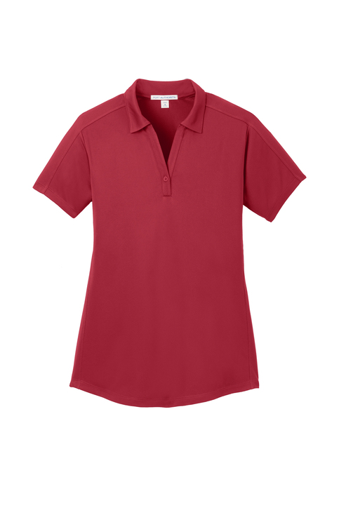Port Authority Ladies Diamond Jacquard Polo - Image 2