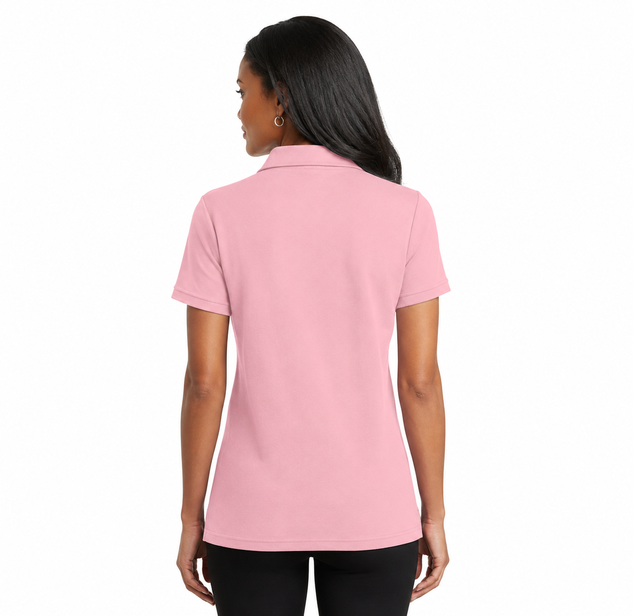 Port Authority Ladies Silk Touch Interlock Polo - Image 4