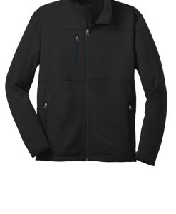 Alternative view of Port Authority Pique Fleece Jacket
