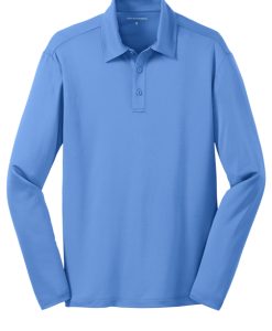 Alternative view of Port Authority Silk Touch Performance L/S Polo