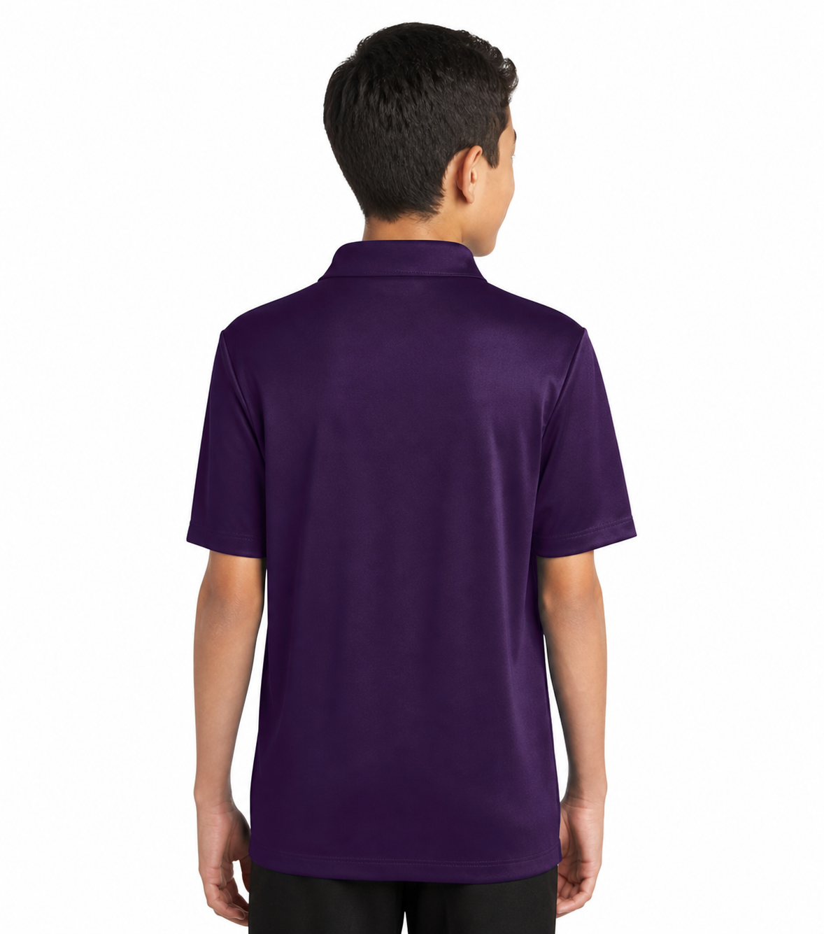Port Authority Youth Silk Touch Performance Polo - Image 4